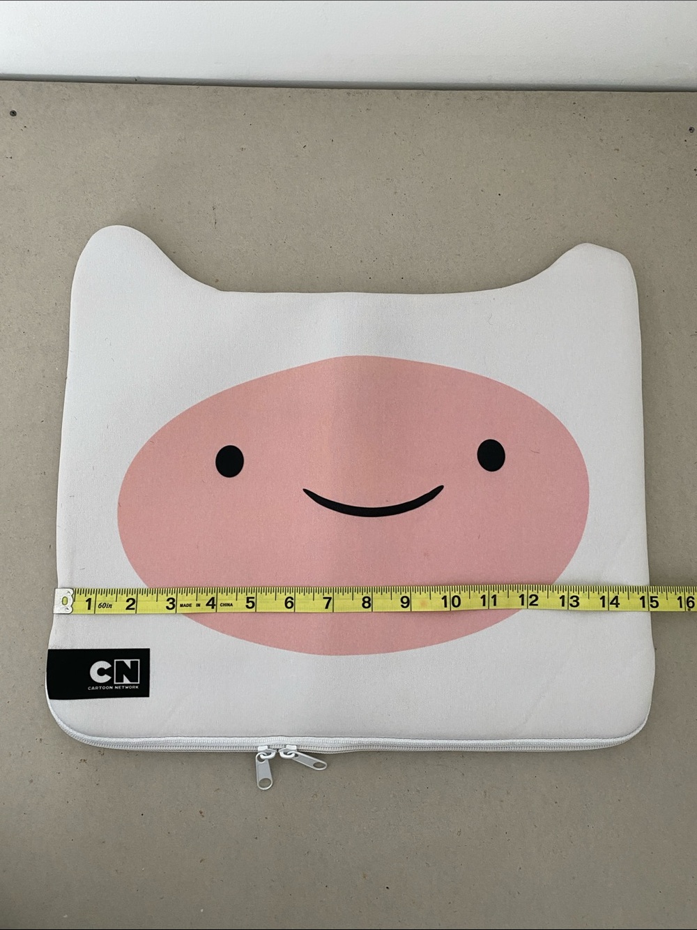 Cartoon Network Finn (Adventure Time) White Laptop Sleeve
